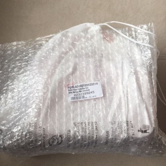 FURLA Candy Meringa Mini Crossbody Rosa Chia Purse - Picture 8 of 8